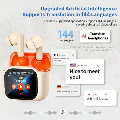 🎁ONLY $19.99🔥Wireless Bluetooth Translation Earphone With LED display screen(Fit iOS & Android)