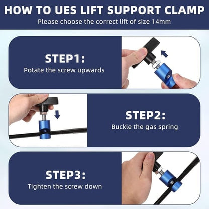 🚗Adjustable Car Hood Lift Prop Clamp