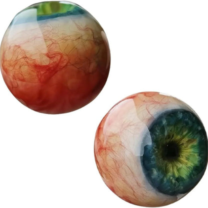 ⚡️Luxury Hyper-Realistic Monster Eye Decor - Handmade Gothic Stained Glass Jewelry👁️