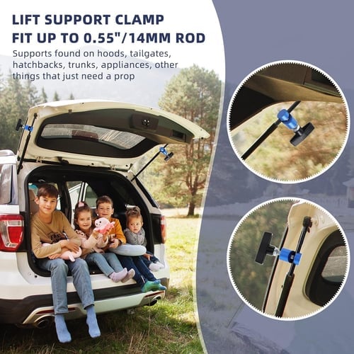 🚗Adjustable Car Hood Lift Prop Clamp