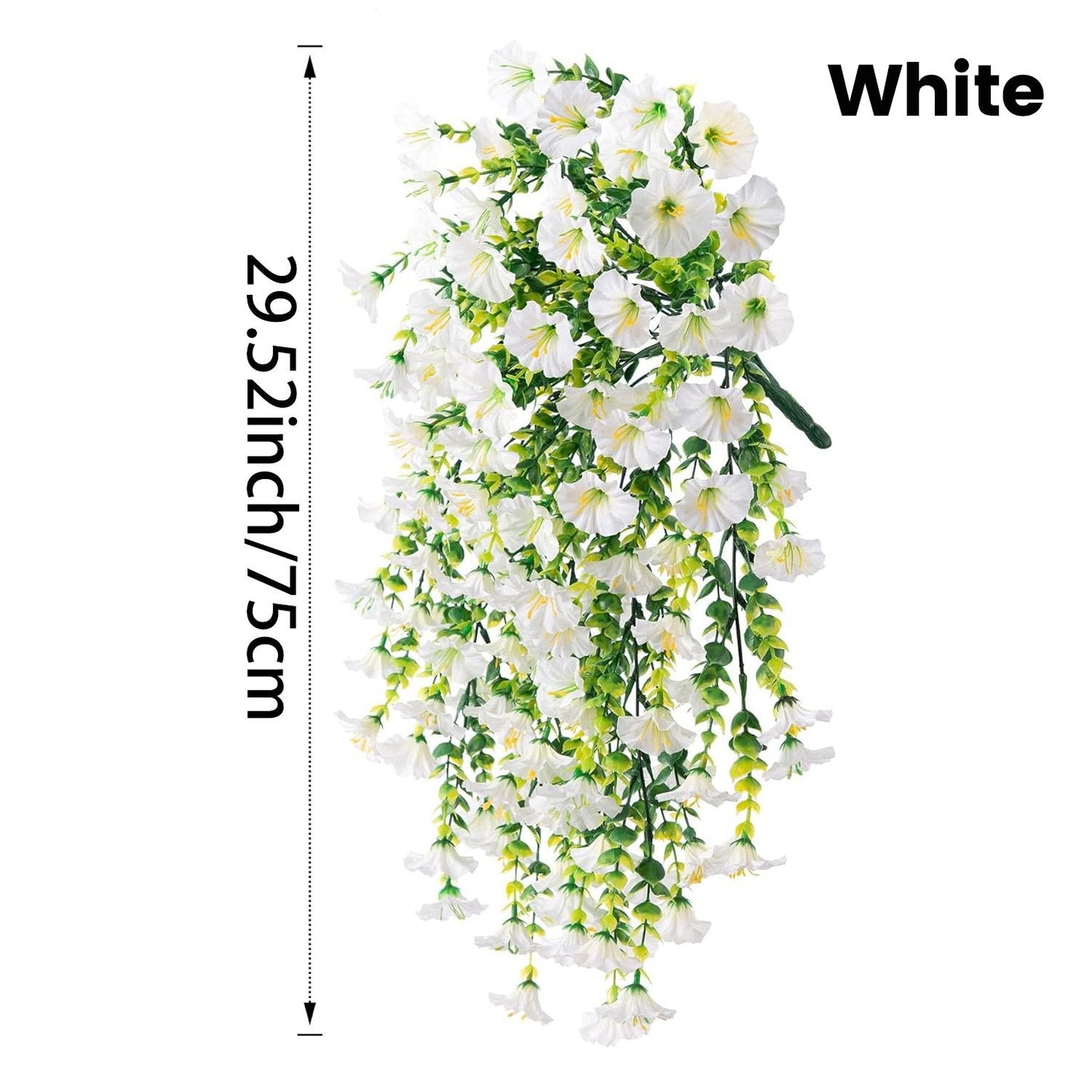 🌺 UV Resistant Hanging Artificial Morning Glory Vine 💖