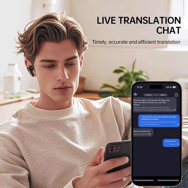 🎁ONLY $19.99🔥Wireless Bluetooth Translation Earphone With LED display screen(Fit iOS & Android)