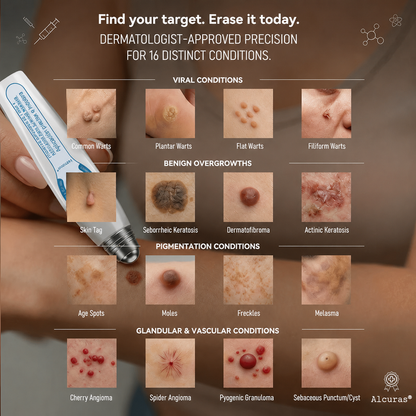 Alcuras® 7-𝐷𝑎𝑦 𝗧𝐚𝐠 & 𝗦𝗽𝐨𝐭 𝐄𝐫𝒂𝒔𝒆𝒓(Zero Pain, Zero 𝐒𝐜𝐚𝒓𝒔 Rollerball)