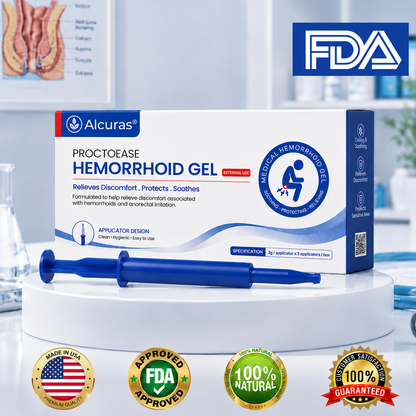 Alcuras® ProctoEase Hemorrhoid Gel.
